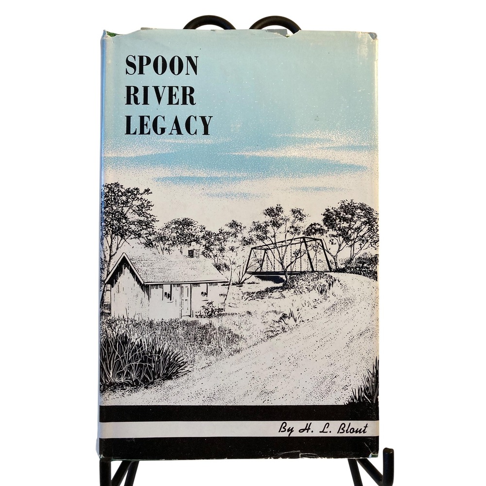 Spoon River Legacy, VERY‎ RARE, 1969, First Edition,  1st ed V.Good Blout💞